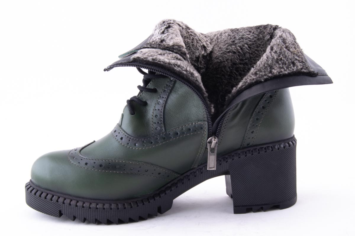 Ghete Dama Piele Naturala De Vitel Claudio Casini Cart 3011/Vrd - Claudio Casini - amely.ro