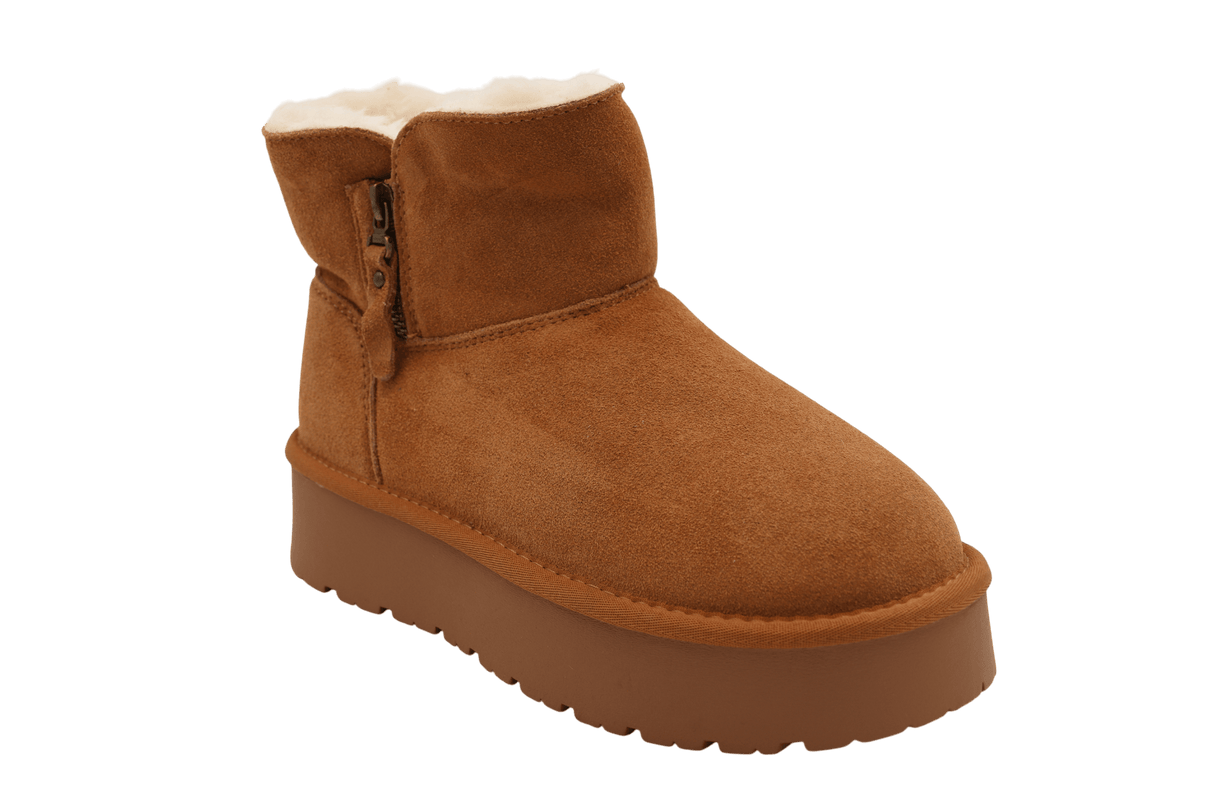 Ghete Dama Piele Naturala Karo HONG 0521 - Karo - amely.ro