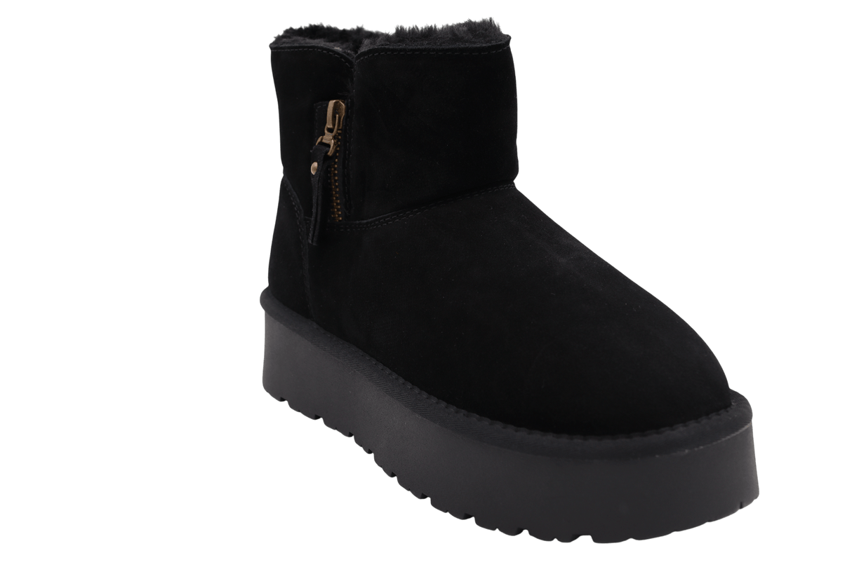 Ghete Dama Piele Naturala Karo HONG 0521 - Karo - amely.ro