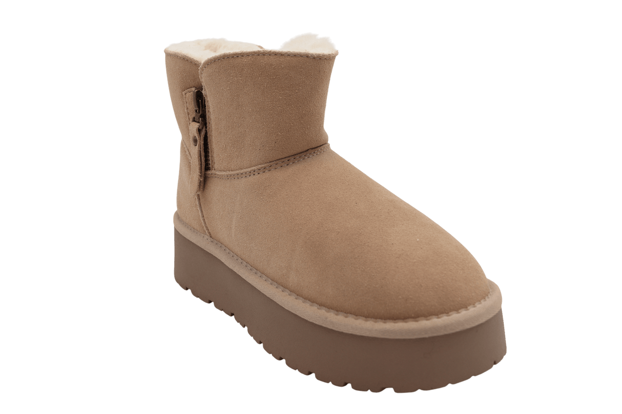 Ghete Dama Piele Naturala Karo HONG 0521 - Karo - amely.ro