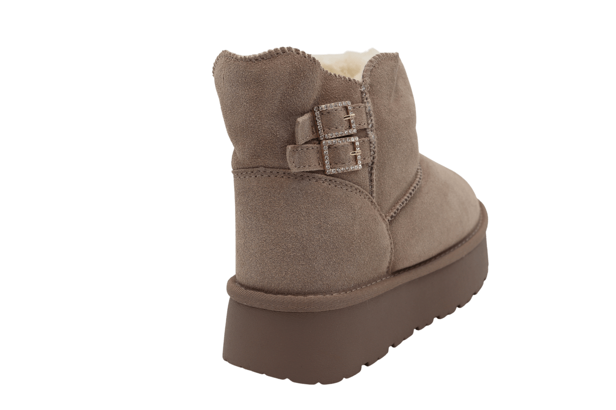 Ghete Dama Piele Naturala KARO HONG 0611 - Karo - amely.ro