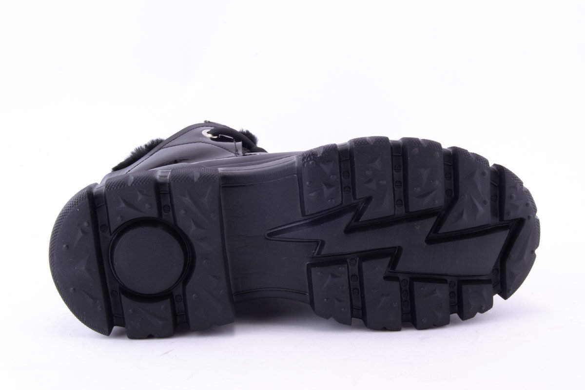 Ghete Dama Piele Naturala Lacuita Fabrizio Adamo Bell R600-1 /N - amely.ro - amely.ro