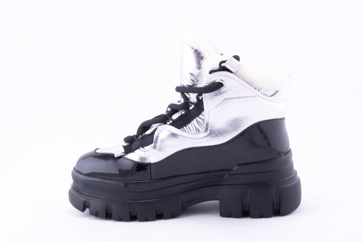 Ghete Dama Piele Naturala Lacuita Fabrizio Adamo Bell R600-1 /Nag - amely.ro - amely.ro