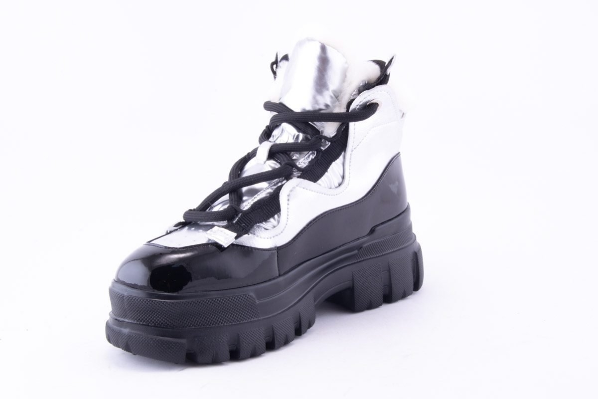 Ghete Dama Piele Naturala Lacuita Fabrizio Adamo Bell R600-1 /Nag - amely.ro - amely.ro