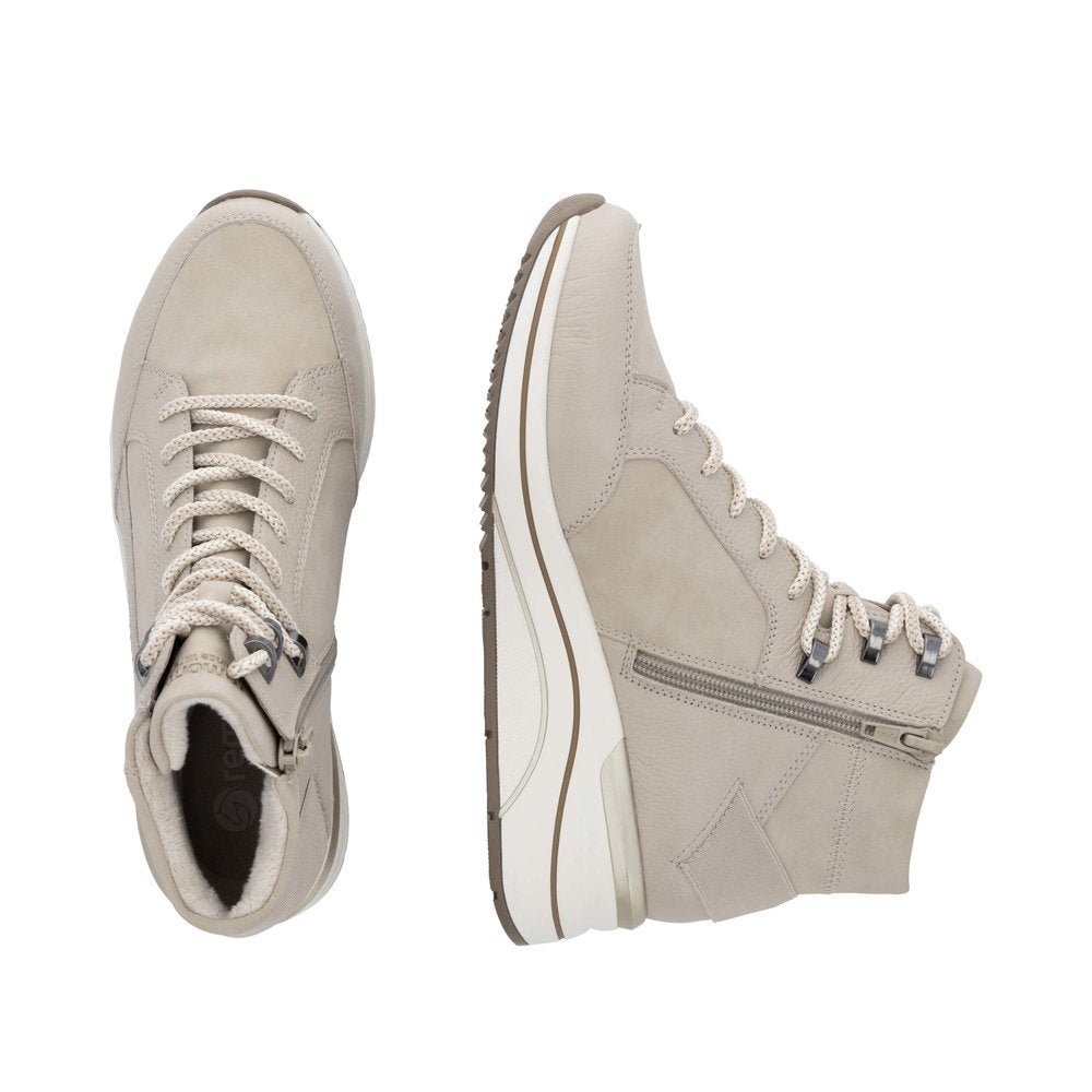 Ghete Dama Piele Naturala Remonte RIEK D0T79 - Remonte - amely.ro