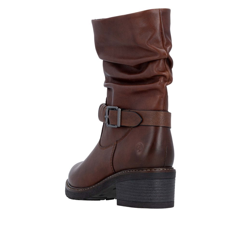 Ghete Dama Piele Naturala Remonte RIEK D1A81 - Remonte - amely.ro