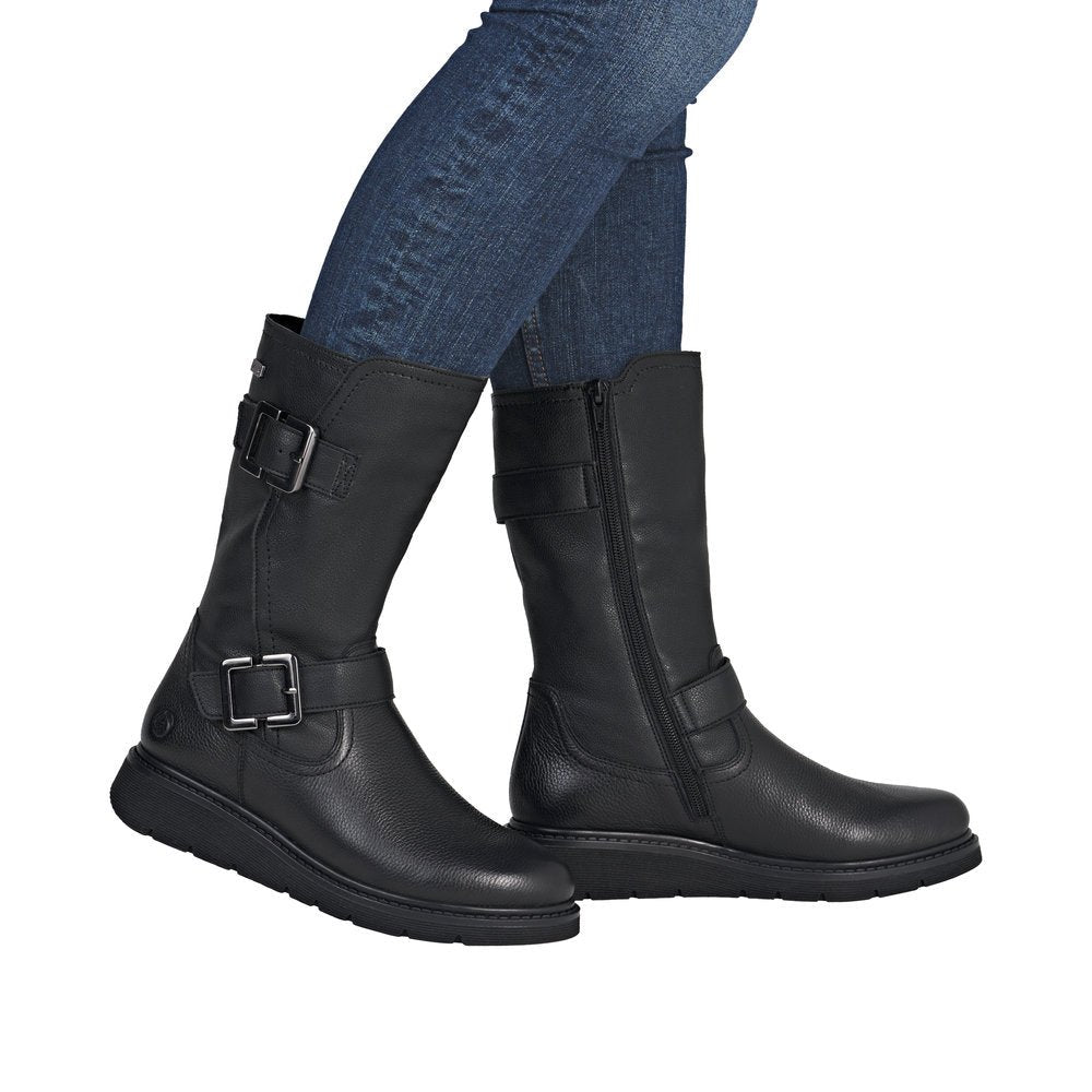 Ghete Dama Piele Naturala Remonte RIEK D3980 - Remonte - amely.ro
