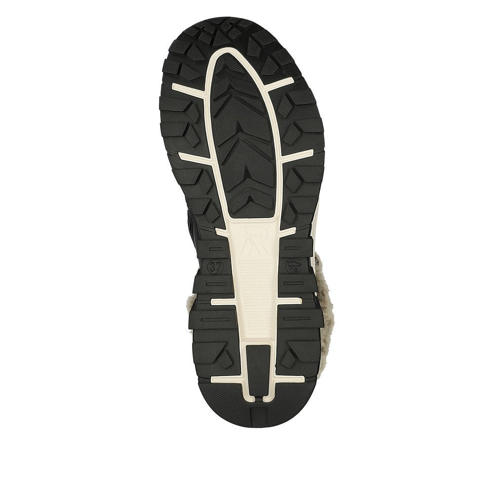 Ghete Dama Piele Naturala Rieker R RIEK W0063 - Rieker - amely.ro