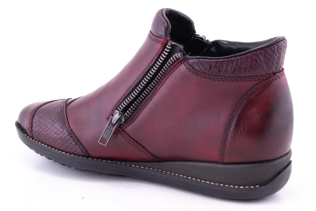 Ghete Dama Piele Naturala Rieker Riek 44281 /Bor /20 - Rieker - amely.ro