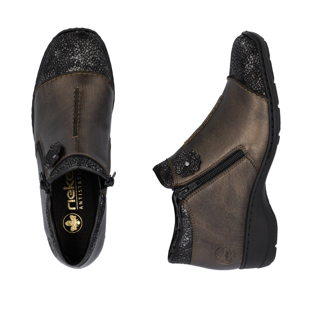 Ghete Dama Piele Naturala Rieker RIEK 58388 - Rieker - amely.ro