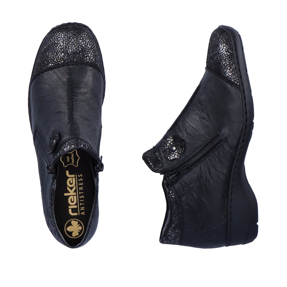 Ghete Dama Piele Naturala Rieker RIEK 58388 - Rieker - amely.ro