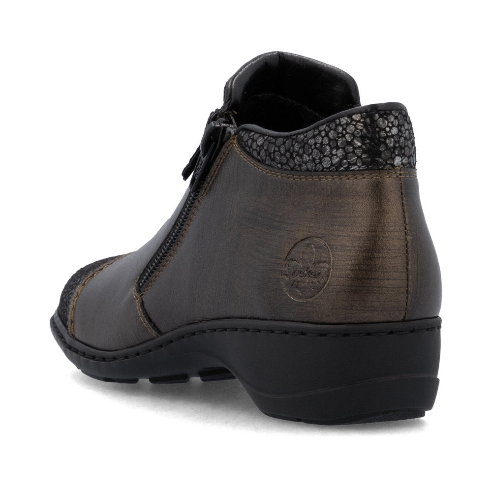 Ghete Dama Piele Naturala Rieker RIEK 58388 - Rieker - amely.ro