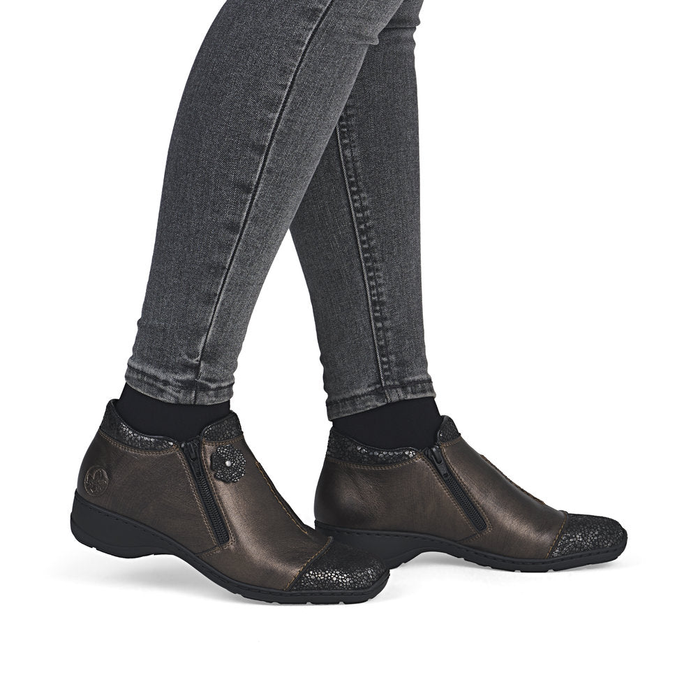 Ghete Dama Piele Naturala Rieker RIEK 58388 - Rieker - amely.ro