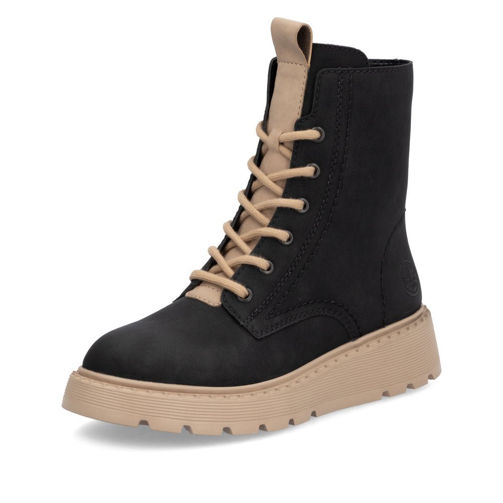 Ghete Dama Piele Naturala Rieker RIEK 70404 - Rieker - amely.ro