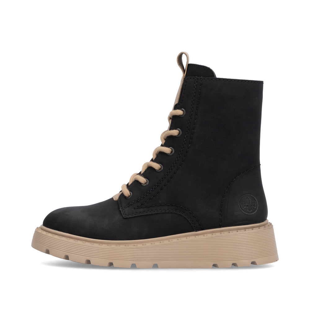 Ghete Dama Piele Naturala Rieker RIEK 70404 - Rieker - amely.ro