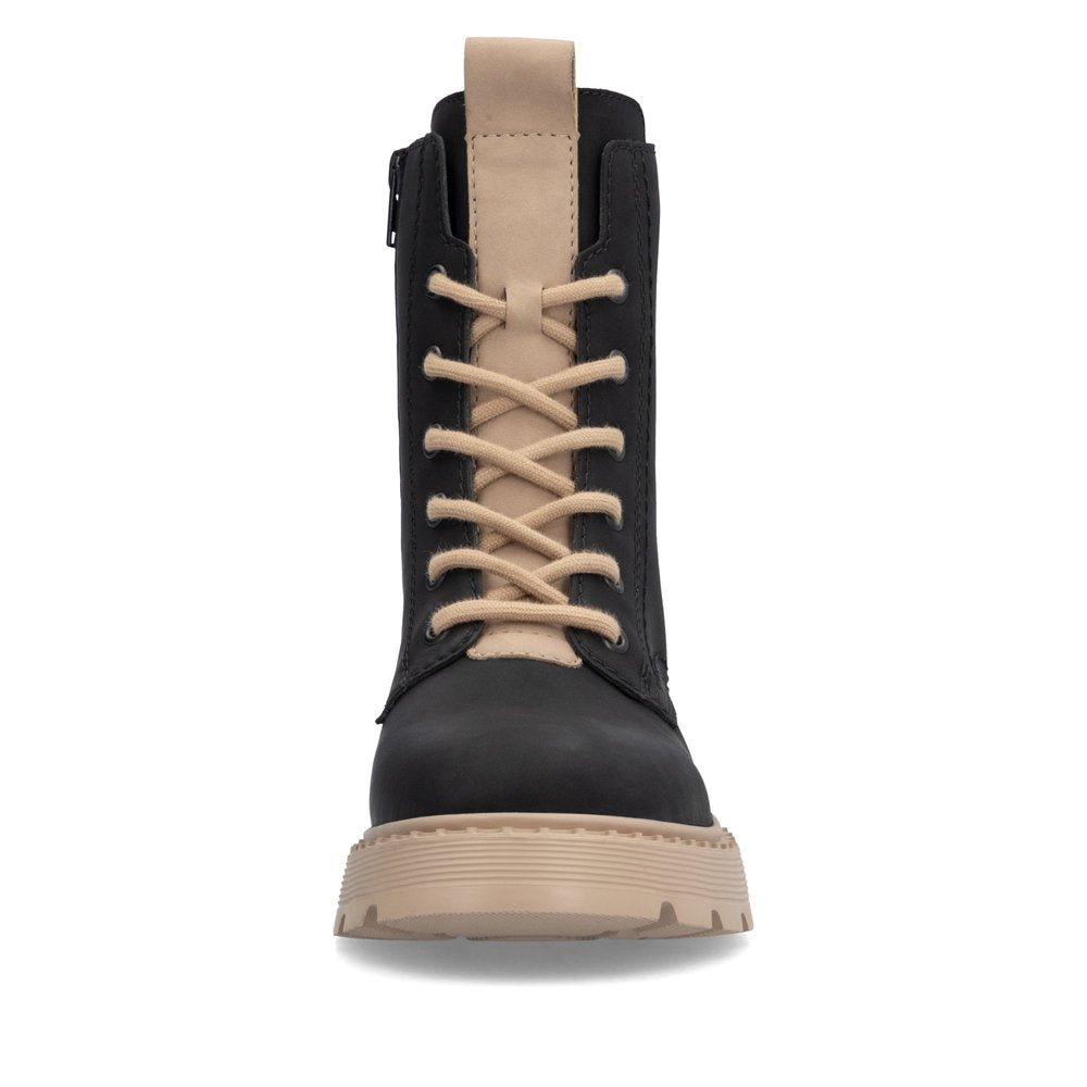 Ghete Dama Piele Naturala Rieker RIEK 70404 - Rieker - amely.ro