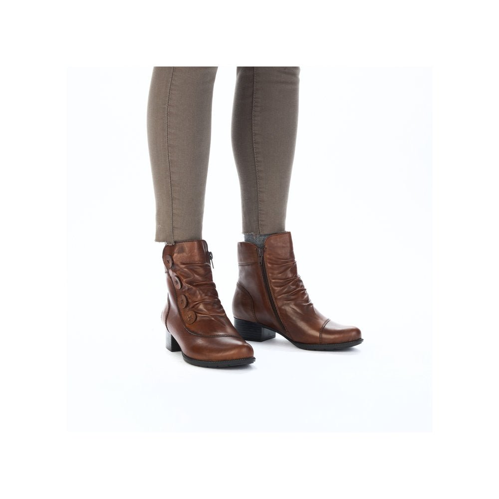 Ghete Dama Piele Naturala Rieker RIEK 78659 - Rieker - amely.ro