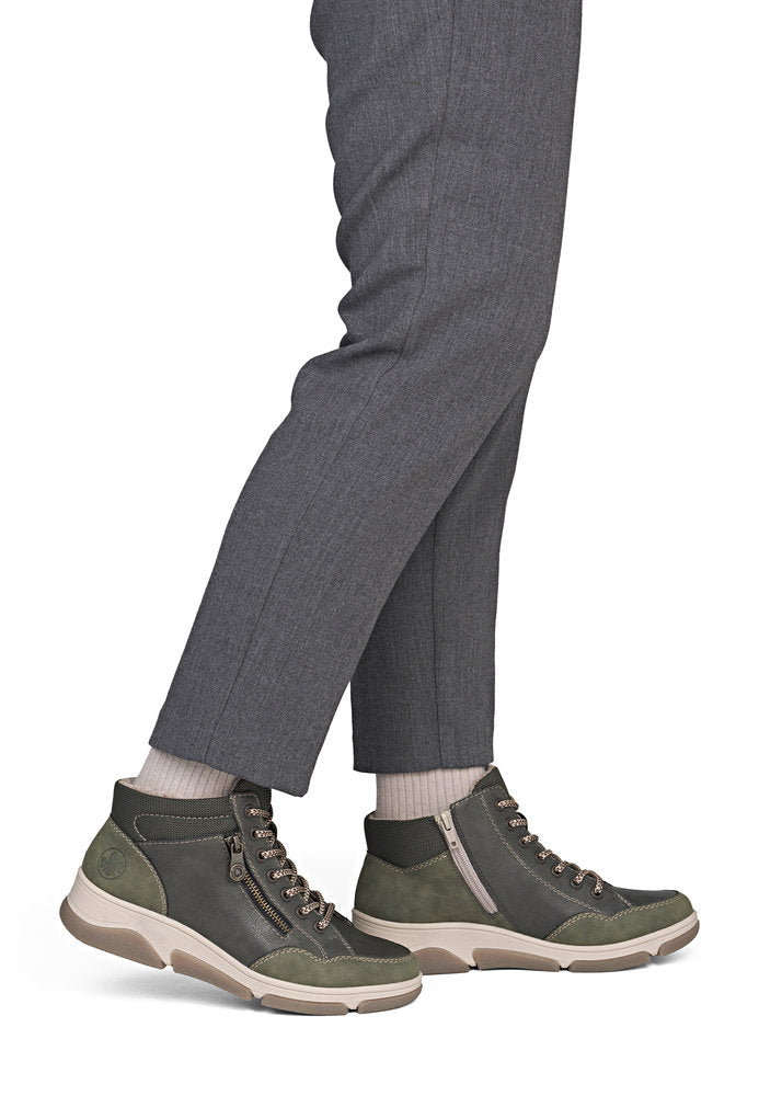 Ghete Dama Piele Naturala Rieker RIEK L5601 - Rieker - amely.ro