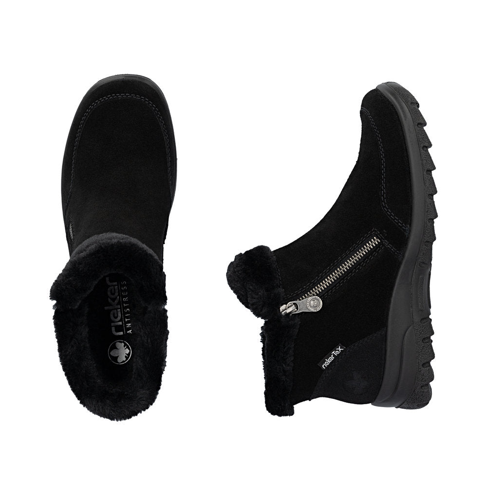 Ghete Dama Piele Naturala Rieker RIEK L7188 - Rieker - amely.ro