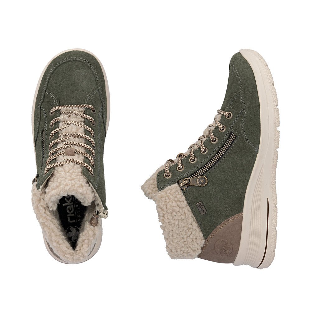 Ghete Dama Piele Naturala Rieker RIEK L7701 - Rieker - amely.ro