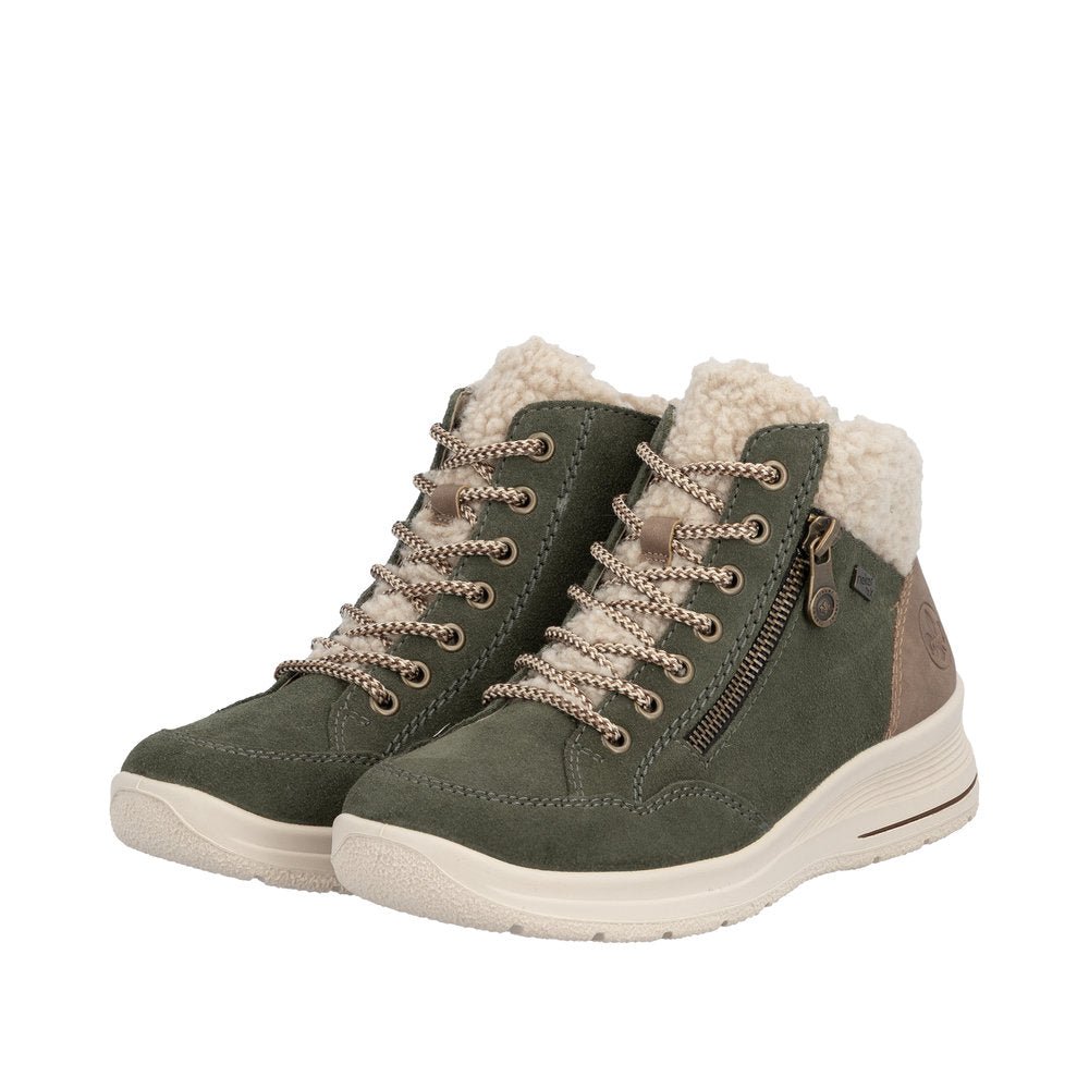 Ghete Dama Piele Naturala Rieker RIEK L7701 - Rieker - amely.ro