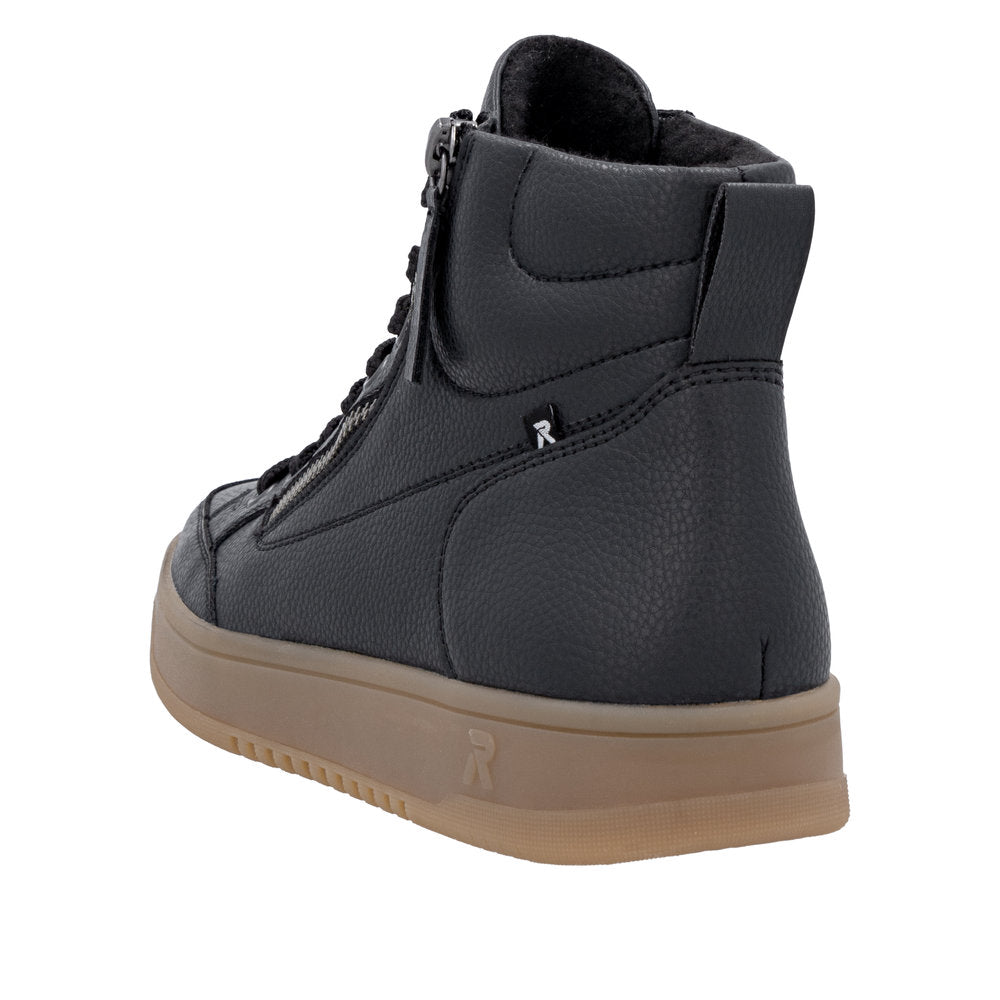 Ghete Dama Piele Naturala Rieker RIEK W1971 - Rieker - amely.ro