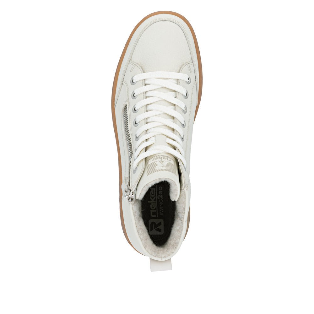 Ghete Dama Piele Naturala Rieker RIEK W1971 - Rieker - amely.ro