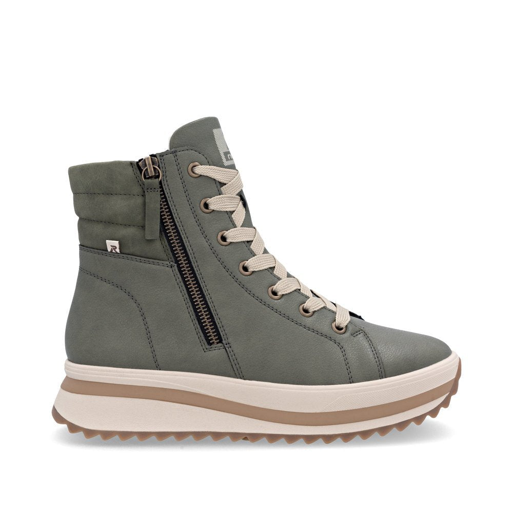 Ghete Dama Piele Naturala Rieker RIEK W3870 - Rieker - amely.ro