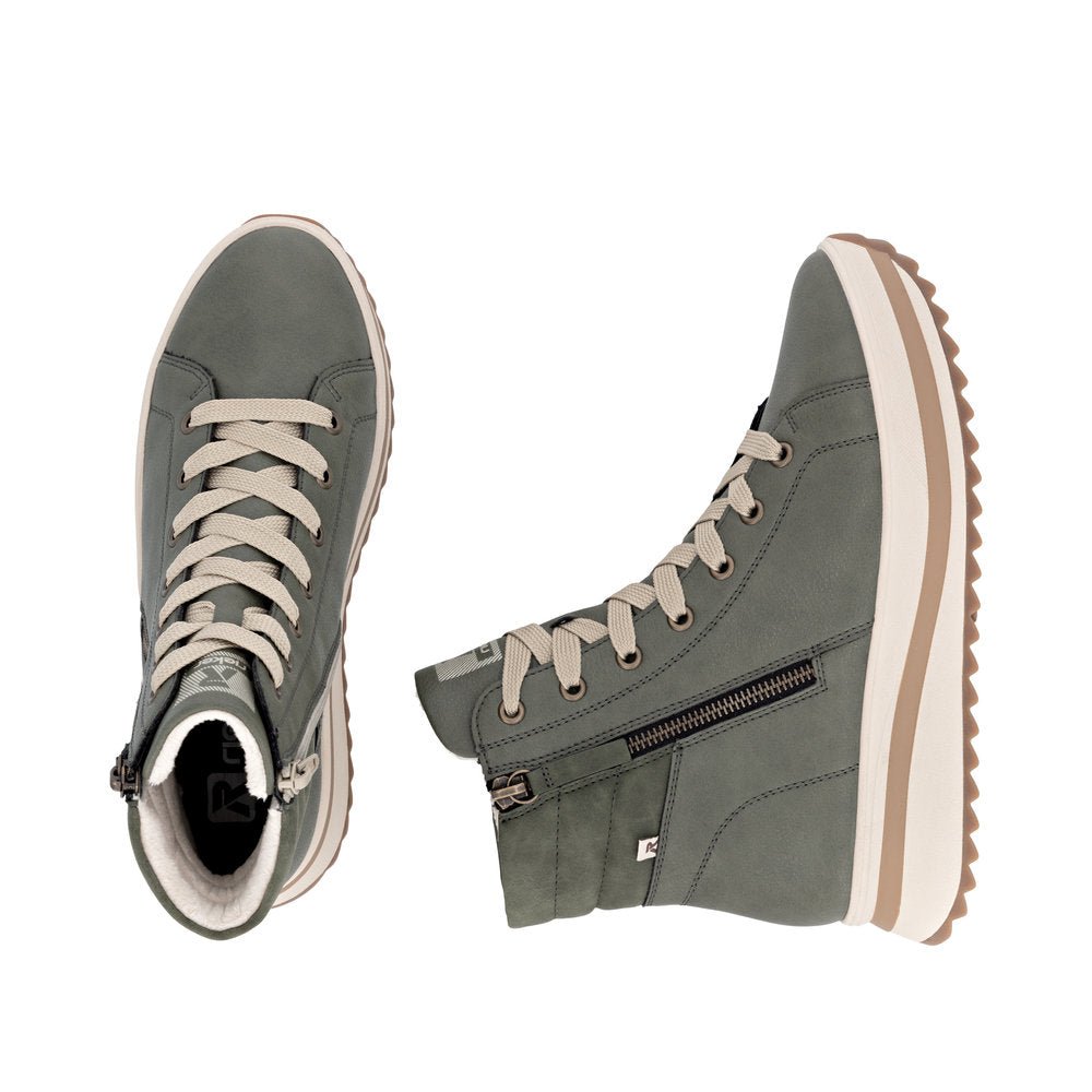 Ghete Dama Piele Naturala Rieker RIEK W3870 - Rieker - amely.ro