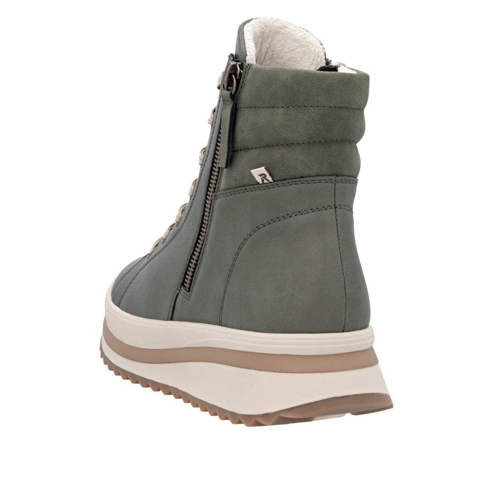 Ghete Dama Piele Naturala Rieker RIEK W3870 - Rieker - amely.ro