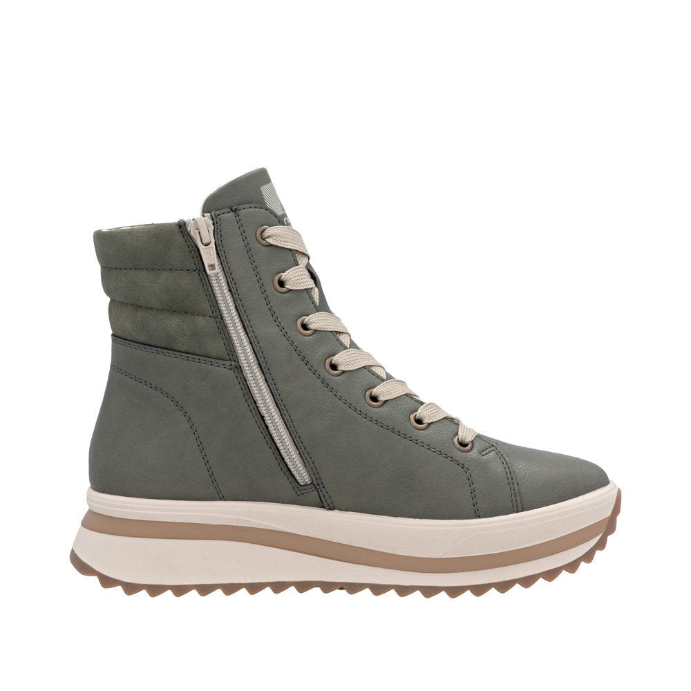 Ghete Dama Piele Naturala Rieker RIEK W3870 - Rieker - amely.ro