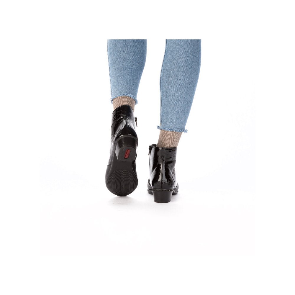 Ghete Dama Piele Naturala Rieker RIEK Y0764 - Rieker - amely.ro