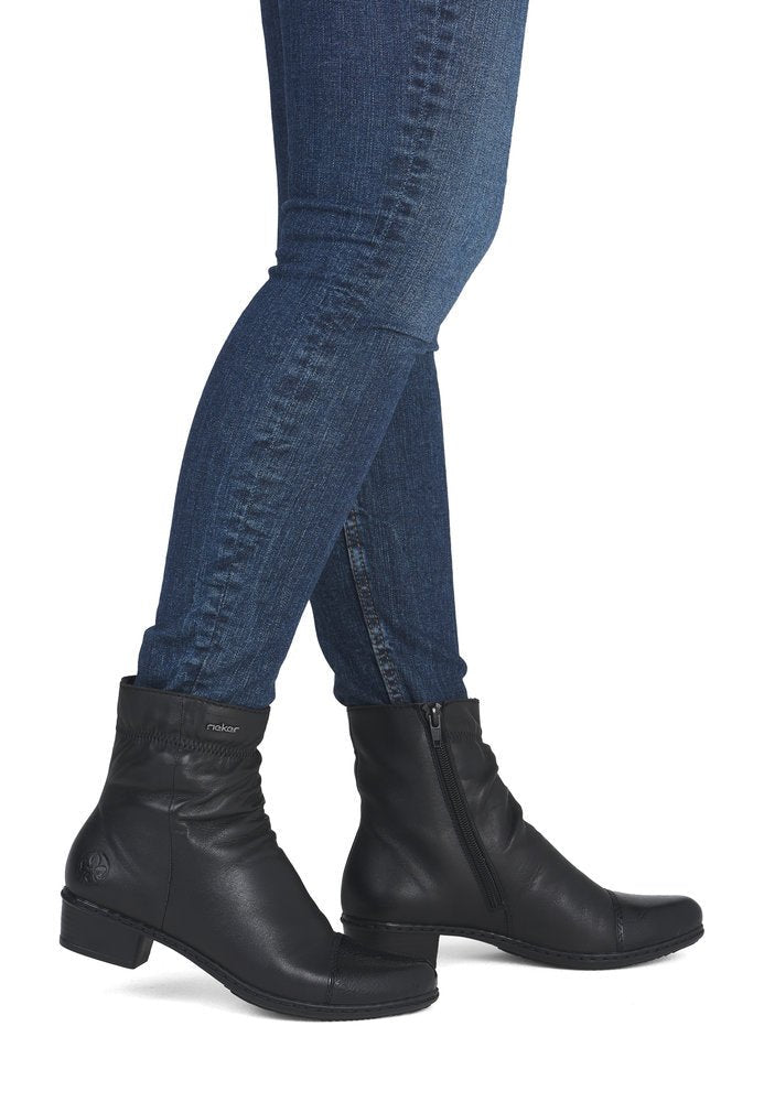 Ghete Dama Piele Naturala Rieker RIEK Y0773 - Rieker - amely.ro