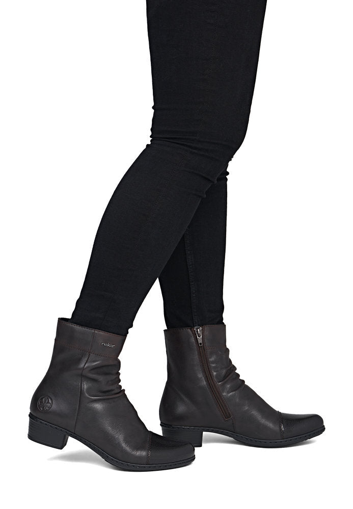 Ghete Dama Piele Naturala Rieker RIEK Y0773 - Rieker - amely.ro