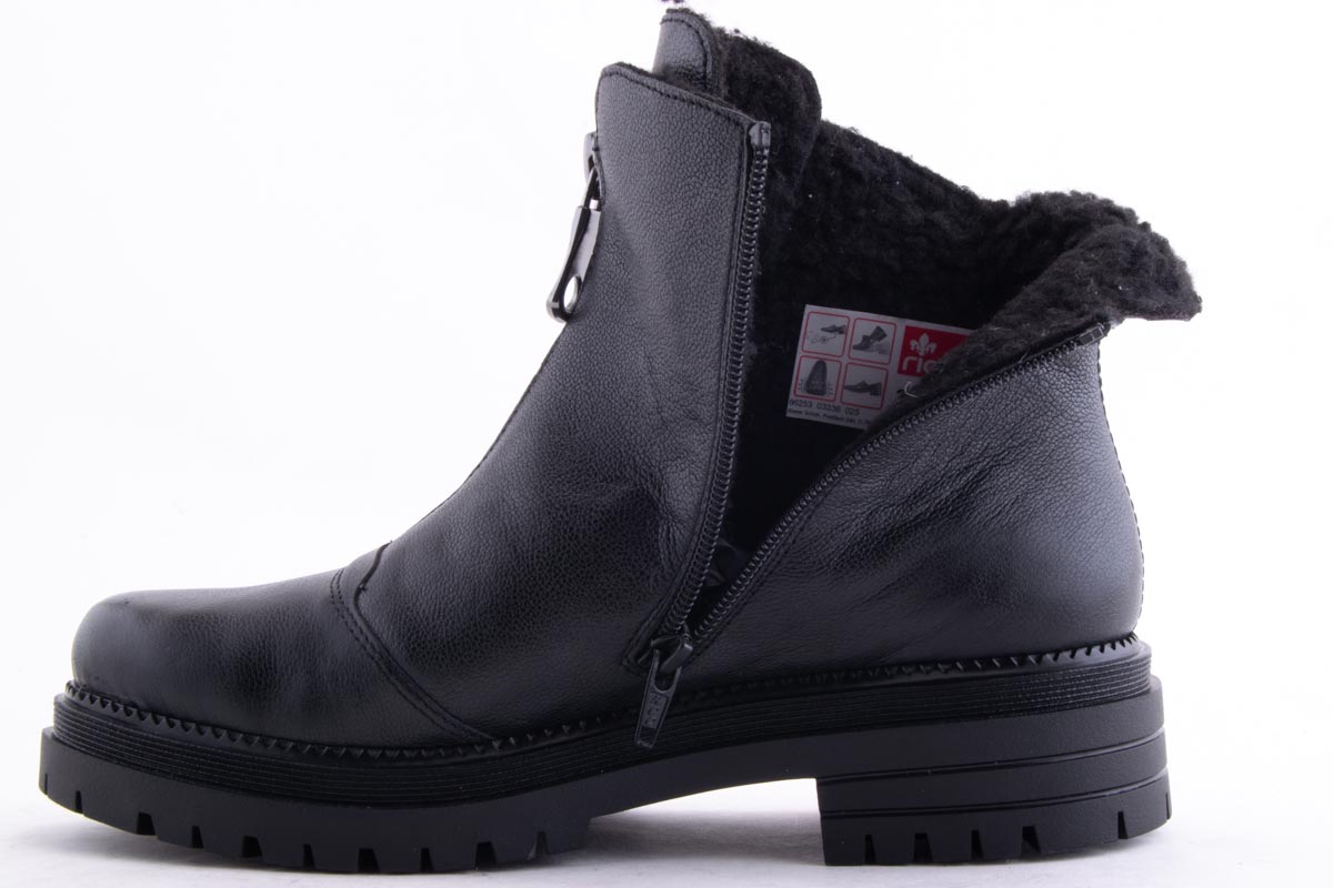 Ghete Dama Piele Naturala Rieker Riek Y3161 /N - Rieker - amely.ro