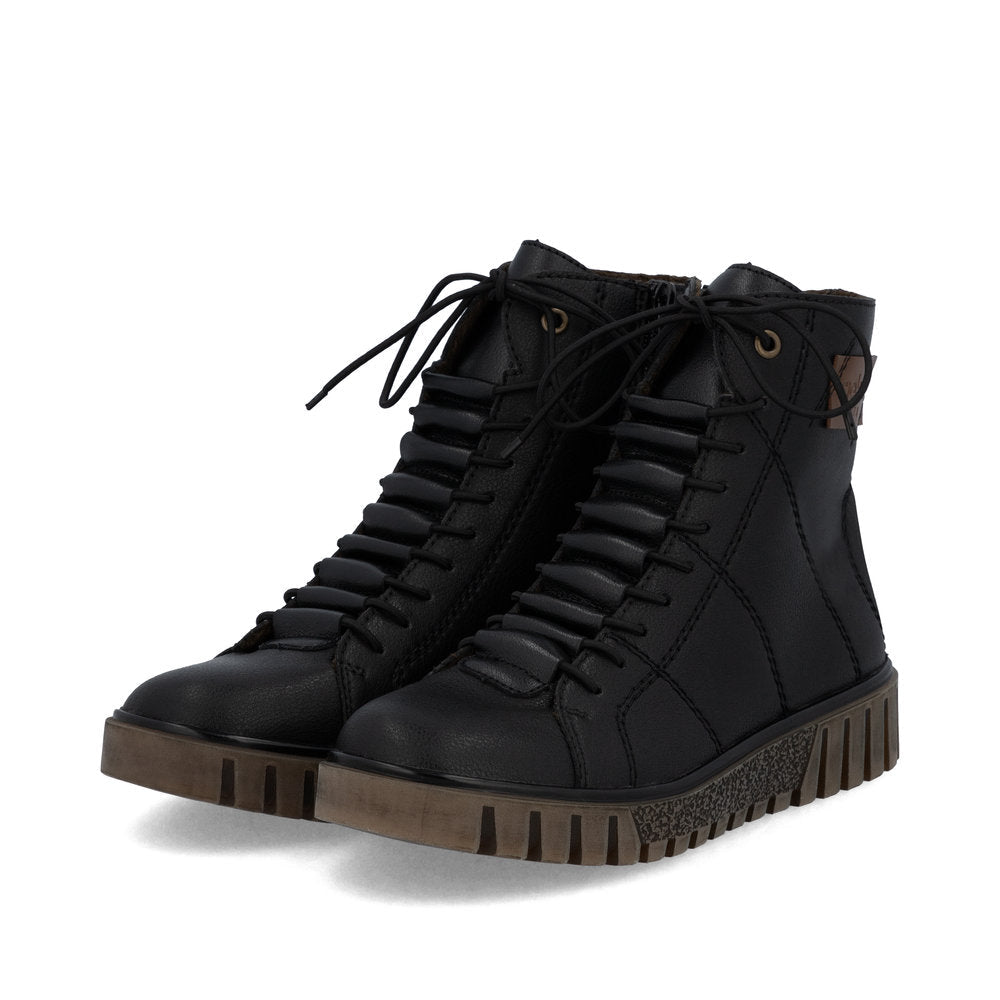 Ghete Dama Piele Naturala Rieker RIEK Y3421 - Rieker - amely.ro