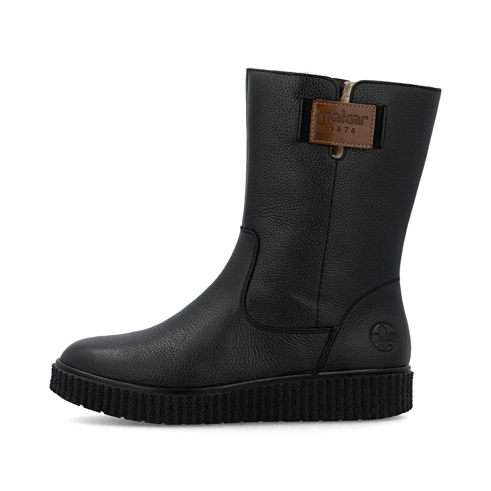 Ghete Dama Piele Naturala Rieker RIEK Y4355 - Rieker - amely.ro