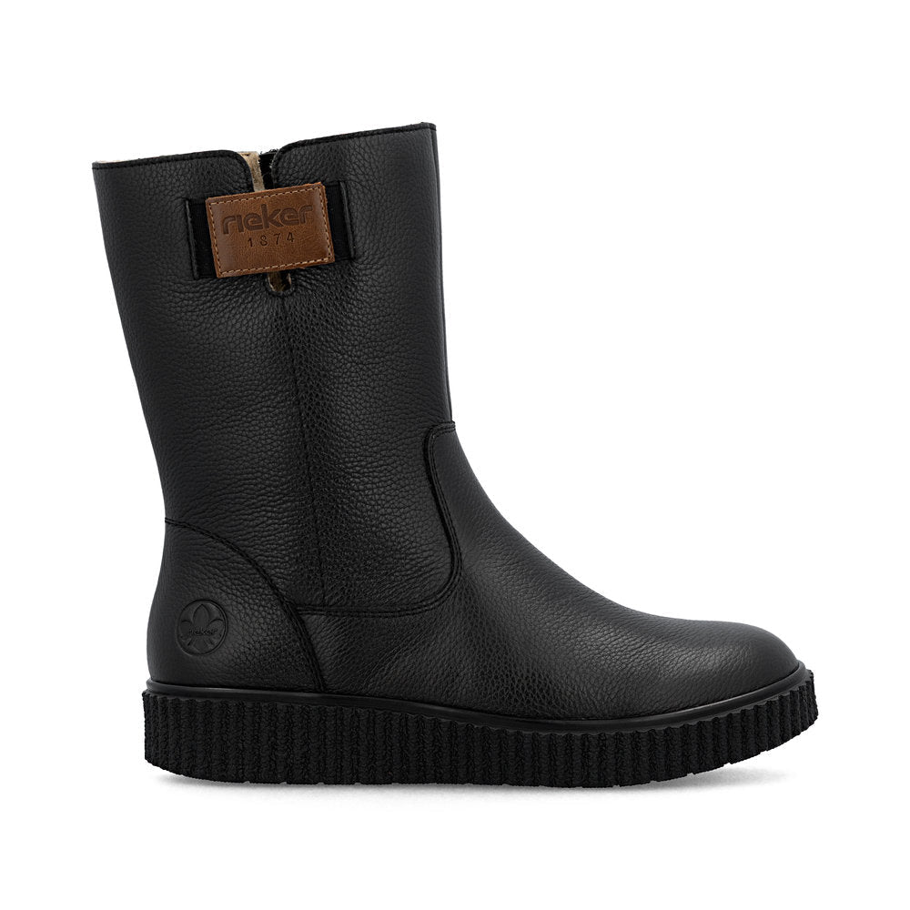Ghete Dama Piele Naturala Rieker RIEK Y4355 - Rieker - amely.ro