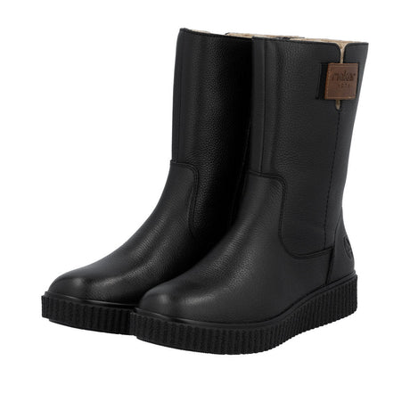 Ghete Dama Piele Naturala Rieker RIEK Y4355 - Rieker - amely.ro