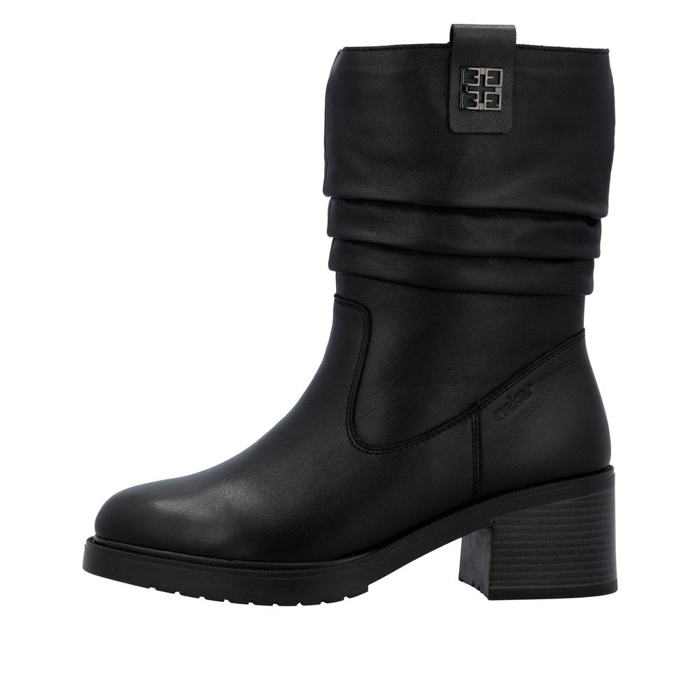 Ghete Dama Piele Naturala Rieker RIEK Y5257 - Rieker - amely.ro