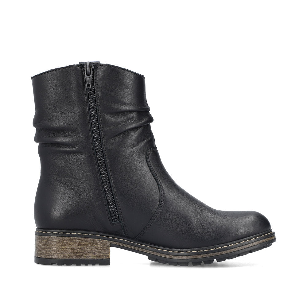 Ghete Dama Piele Naturala Rieker RIEK Z6883 - Rieker - amely.ro