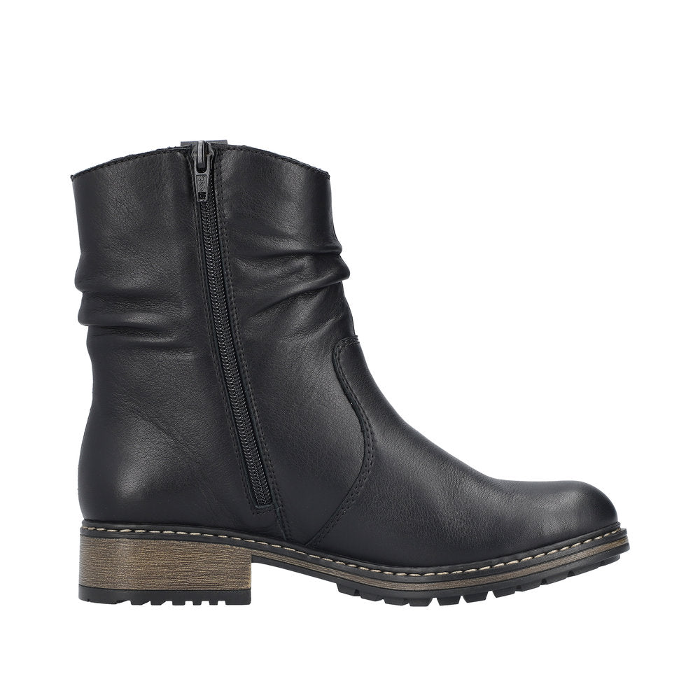 Ghete Dama Piele Naturala Rieker RIEK Z6883 - Rieker - amely.ro