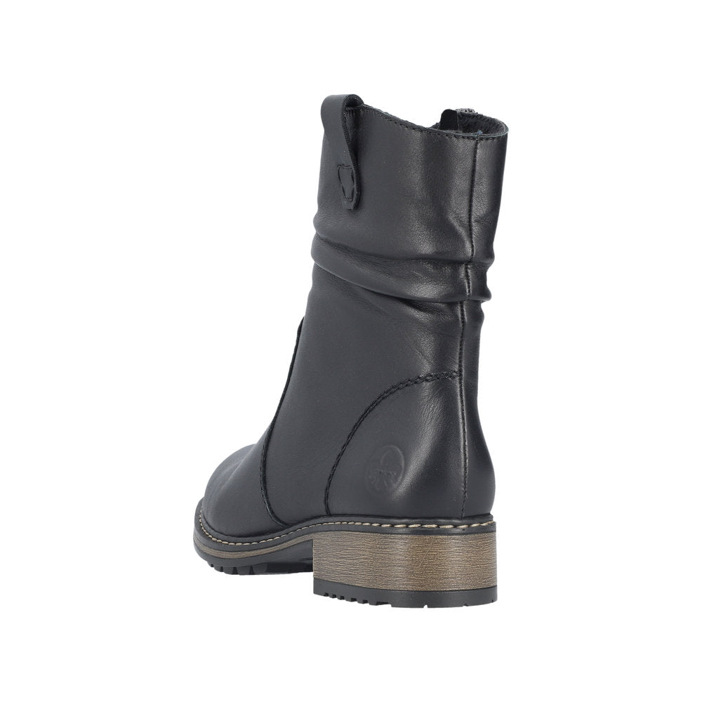 Ghete Dama Piele Naturala Rieker RIEK Z6883 - Rieker - amely.ro