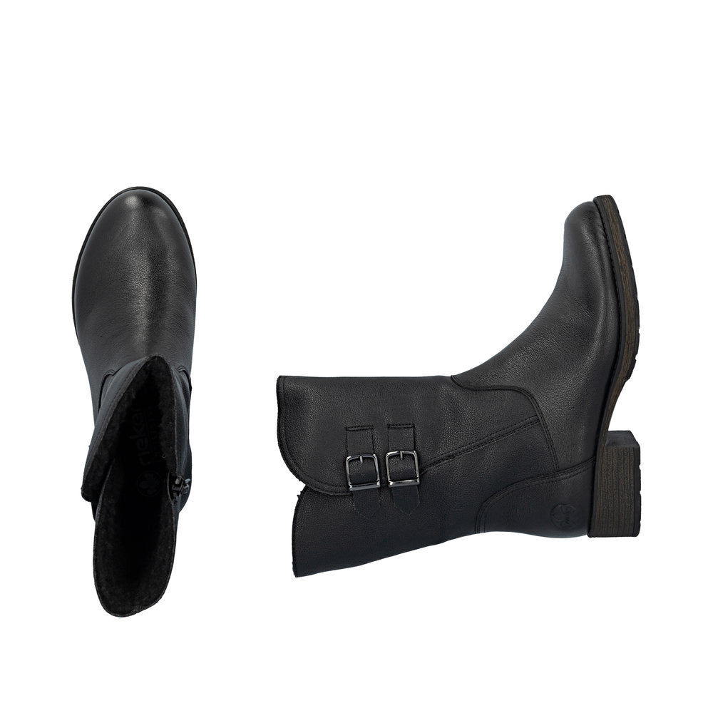 Ghete Dama Piele Naturala Rieker RIEK Z9571 - Rieker - amely.ro