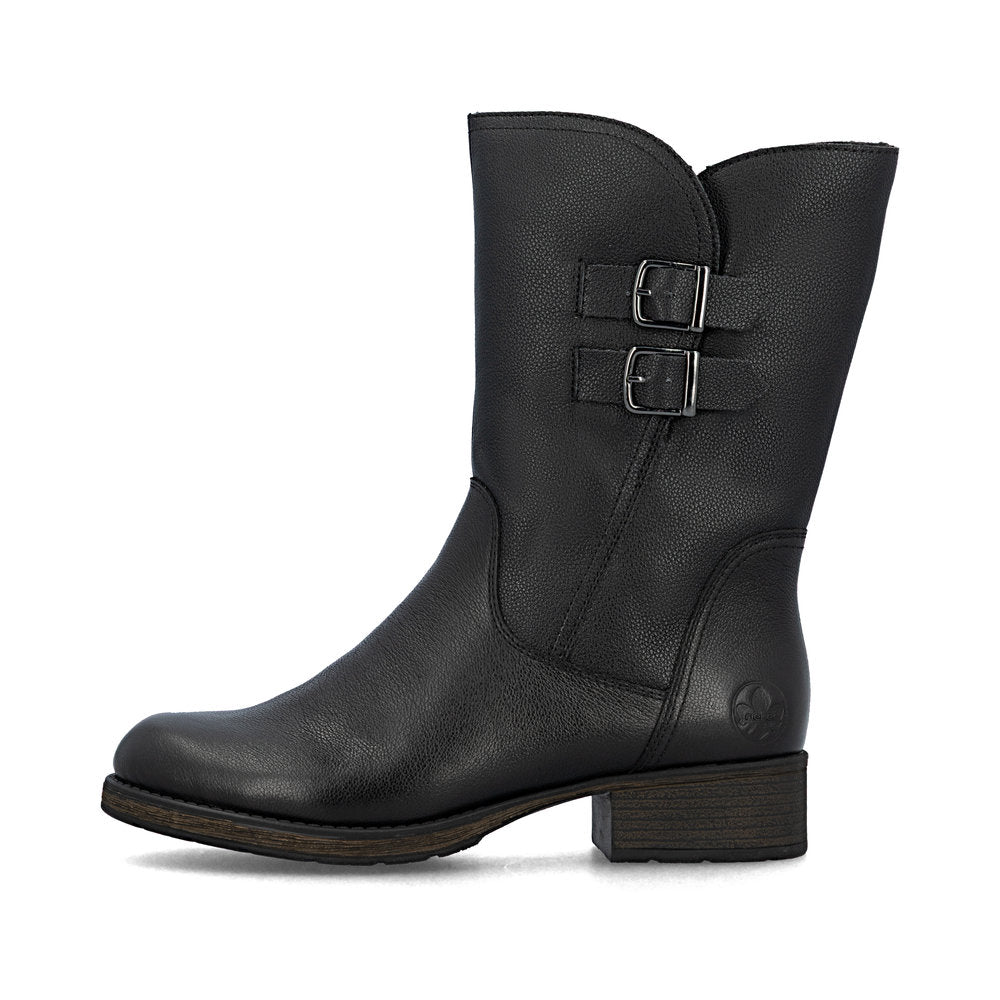 Ghete Dama Piele Naturala Rieker RIEK Z9571 - Rieker - amely.ro