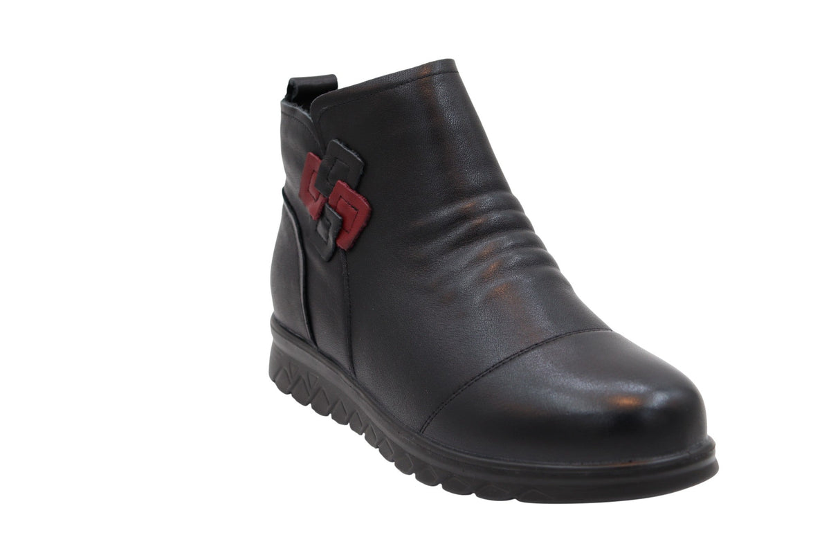 Ghete Dama Piele Naturala Stephano FENI 18053 - Stephano - amely.ro