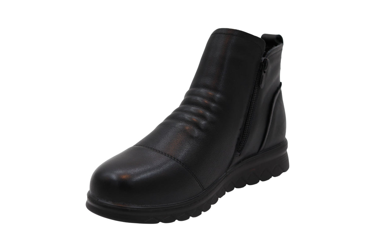 Ghete Dama Piele Naturala Stephano FENI 18053 - Stephano - amely.ro