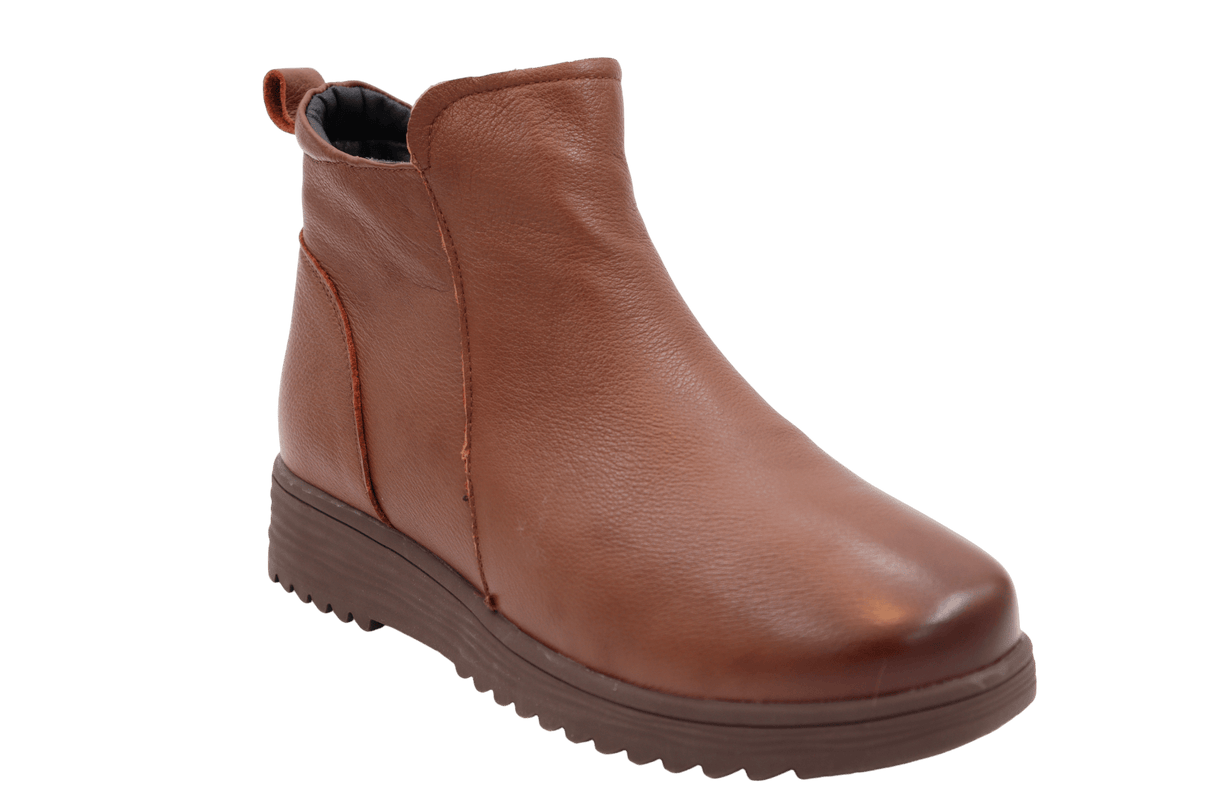 Ghete Dama Piele Naturala Stephano FENI 3901 - Stephano - amely.ro