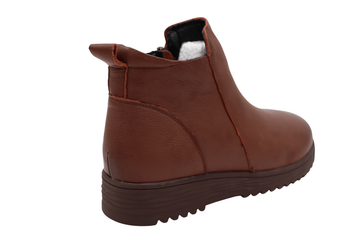 Ghete Dama Piele Naturala Stephano FENI 3901 - Stephano - amely.ro