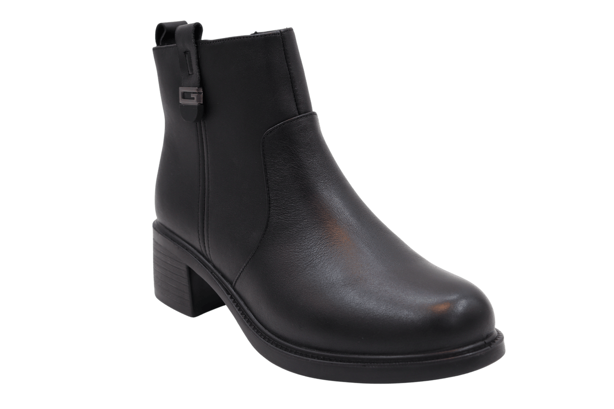 Ghete Dama Piele Naturala Stephano FENI 4915503 - Stephano - amely.ro